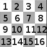 теория вероятностей, шахматная доска
